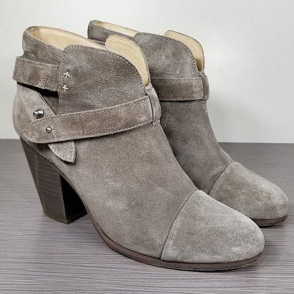 Rag & Bone 'Harrow' Boot, Taupe Suede, Womens Size 9 / 39 - Picture 1 of 12